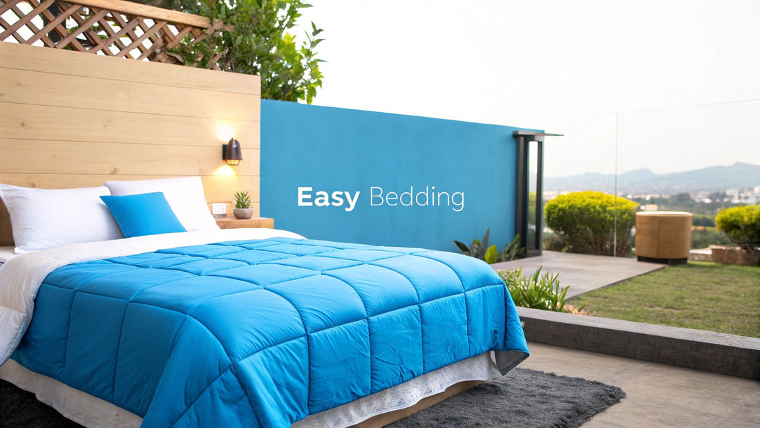 Easy To Make Bedding For A Stress-Free Morning Routine