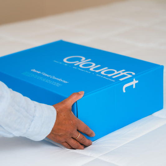 Cloudfit Fitted Comforter - Original Comfort for Ultimate Sleep Experience   All Sizes
